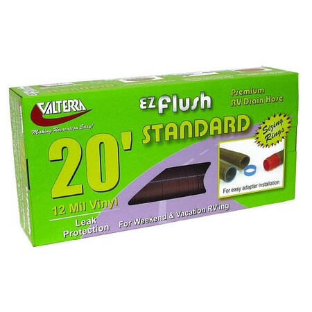 Valterra EZ FLUSH STD. DRAIN HOSE, 20 D04-0016